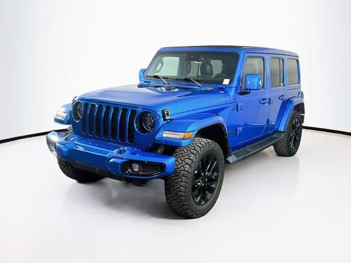 Hydro Blue Pearlcoat 2023 Jeep Wrangler 4-Door High Altitude 4x4