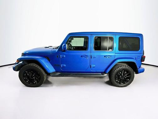 Hydro Blue Pearlcoat 2023 Jeep Wrangler 4-Door High Altitude 4x4