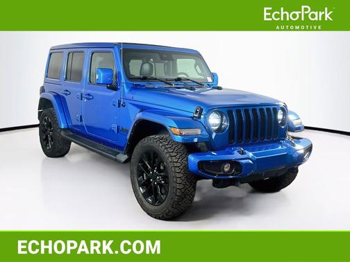 Hydro Blue Pearlcoat 2023 Jeep Wrangler 4-Door High Altitude 4x4