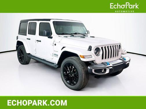 Bright White Clearcoat 2023 Jeep Wrangler 4xe Sahara