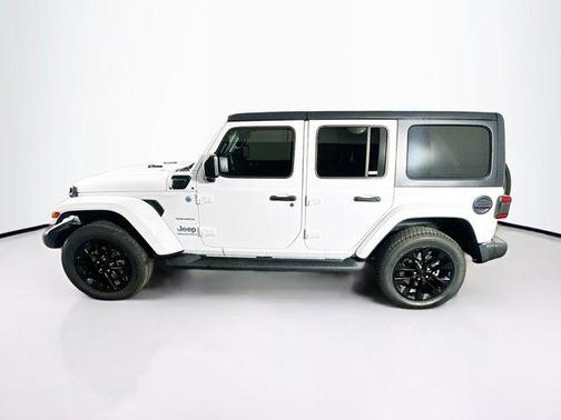 Bright White Clearcoat 2023 Jeep Wrangler 4xe Sahara