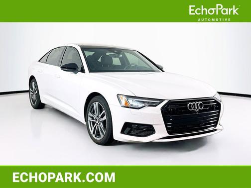 Ibis White 2021 Audi A6 45 Premium Plus