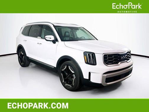 Glacial White Pearl 2025 Kia Telluride S