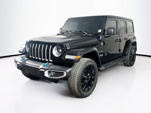 Black Clearcoat 2023 Jeep Wrangler 4xe Sahara