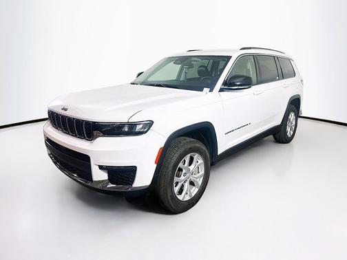 Bright White Clearcoat 2023 Jeep Grand Cherokee L Limited