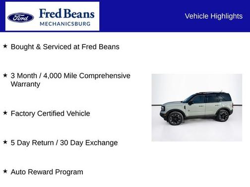 2022 Ford Bronco Sport OUTER BANKS