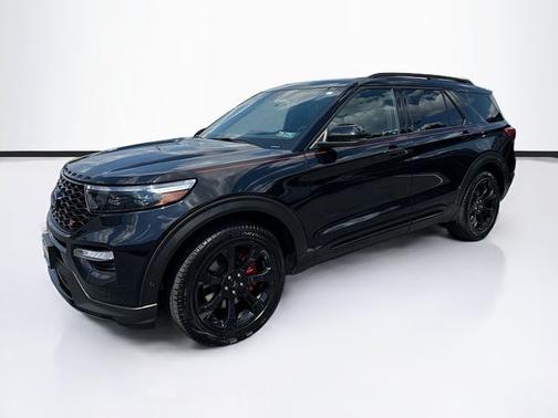 AGATE BLACK METALLIC 2021 Ford Explorer ST