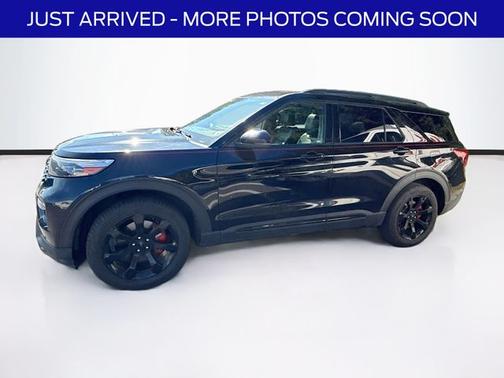 AGATE BLACK METALLIC 2021 Ford Explorer ST