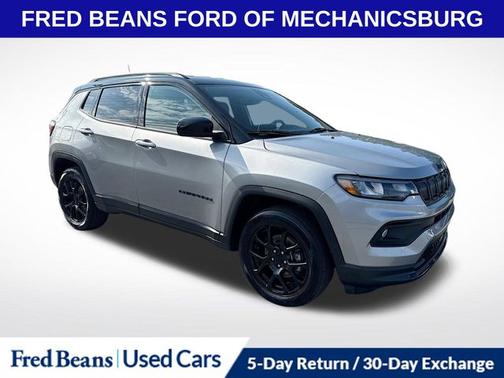 Billet Silver Metallic Clearcoat 2022 Jeep Compass LATITUDE