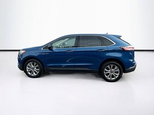 ATLAS BLUE 2022 Ford Edge TITANIUM