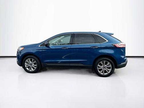 ATLAS BLUE 2022 Ford Edge TITANIUM