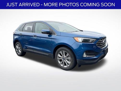 ATLAS BLUE 2022 Ford Edge TITANIUM