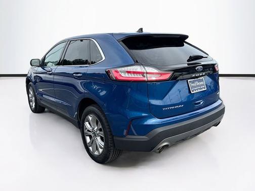 ATLAS BLUE 2022 Ford Edge TITANIUM