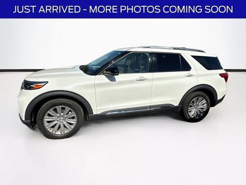 STAR WHITE MET TRI-COAT 2023 Ford Explorer LIMITED