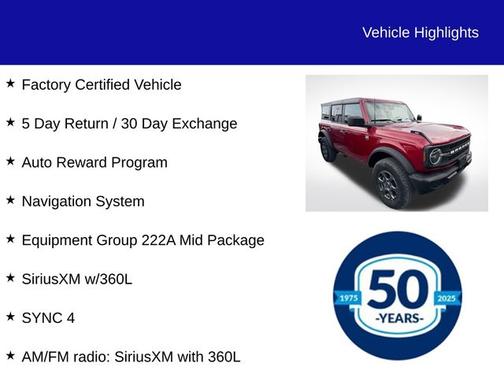 2025 Ford Bronco BIG BEND