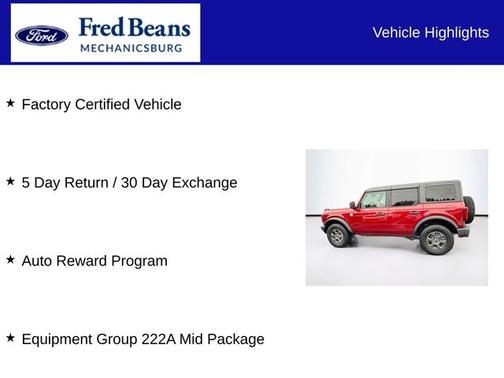 2025 Ford Bronco BIG BEND