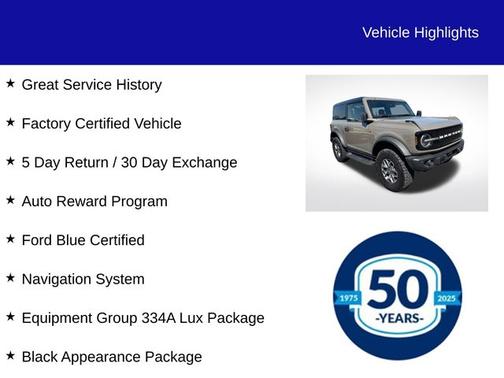 MARSH GRAY 2025 Ford Bronco BADLANDS