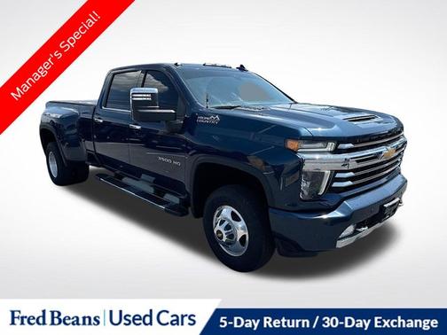 Northsky Blue Metallic 2021 Chevrolet Silverado 3500 HIGH COUNTRY