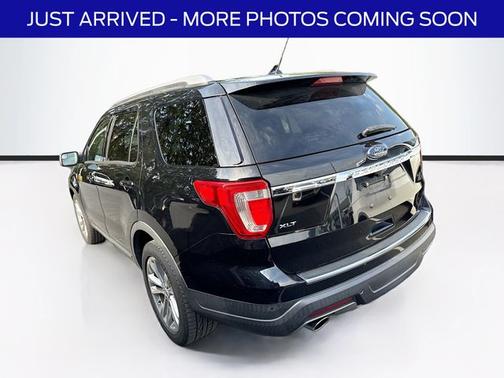 SHADOW BLACK 2018 Ford Explorer XLT