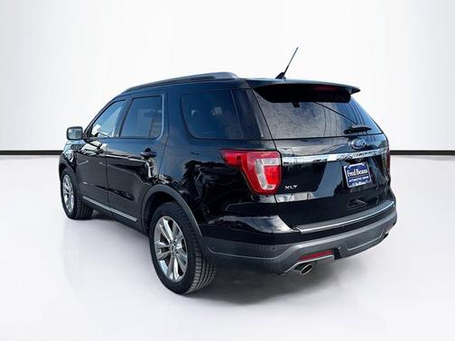 SHADOW BLACK 2018 Ford Explorer XLT