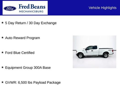 OXFORD WHITE 2019 Ford F-150 XLT