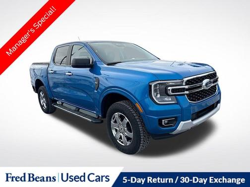 VELOCITY BLUE METALLIC 2024 Ford Ranger XLT