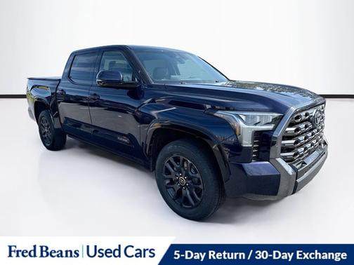 Blue 2023 Toyota Tundra PLATINUM