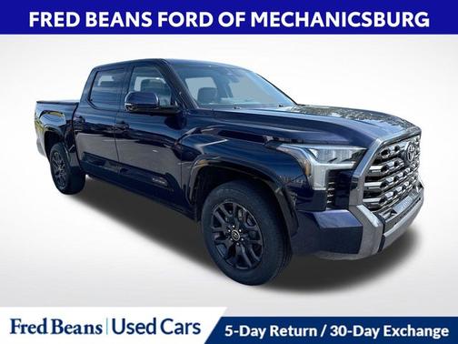 Blue 2023 Toyota Tundra PLATINUM
