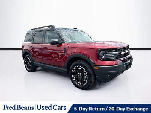 RUBY RED METALLIC TC 2025 Ford Bronco Sport OUTER BANKS