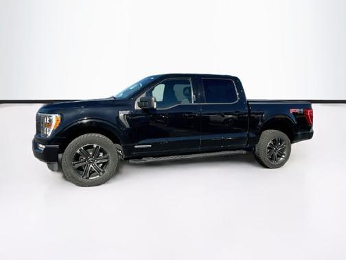 AGATE BLACK METALLIC 2021 Ford F-150 XLT