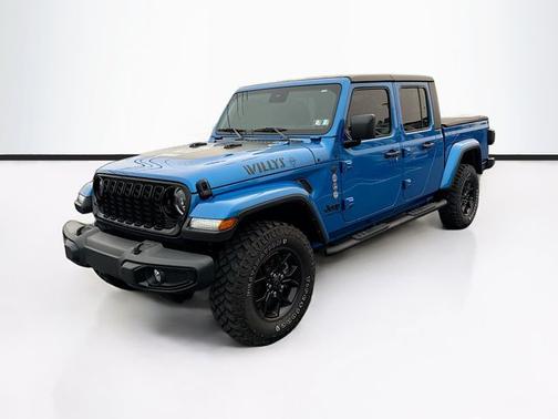 Hydro Blue Pearlcoat 2024 Jeep Gladiator SPORT