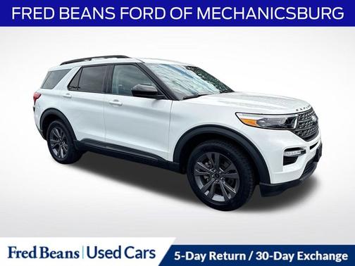 STAR WHITE MET TRI-COAT 2023 Ford Explorer XLT