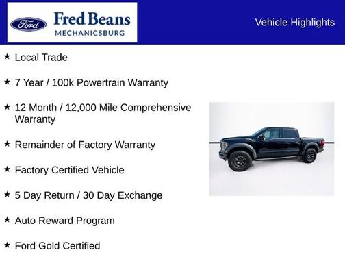 AGATE BLACK METALLIC 2022 Ford F-150 RAPTOR