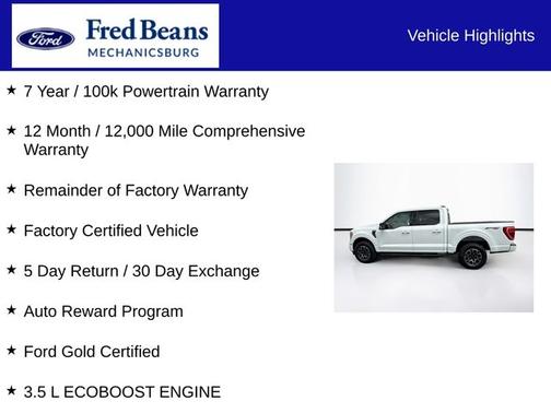 OXFORD WHITE 2023 Ford F-150 XLT