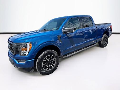 ATLAS BLUE METALLIC 2023 Ford F-150 XLT
