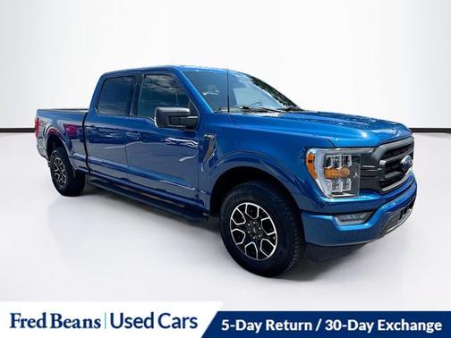 ATLAS BLUE METALLIC 2023 Ford F-150 XLT