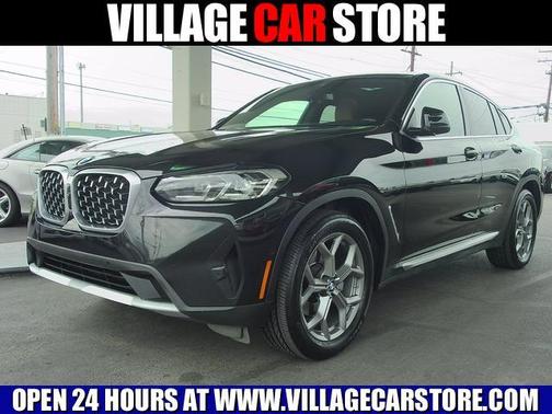 Carbon Black Metallic 2022 BMW X4 xDrive30i