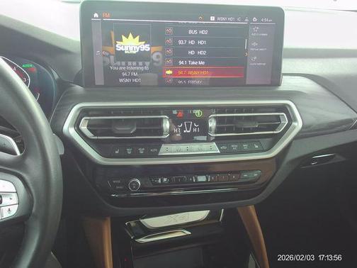 Carbon Black Metallic 2022 BMW X4 xDrive30i