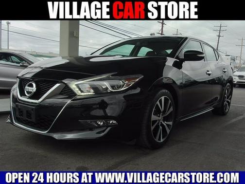 Black 2018 Nissan Maxima 3.5 SV