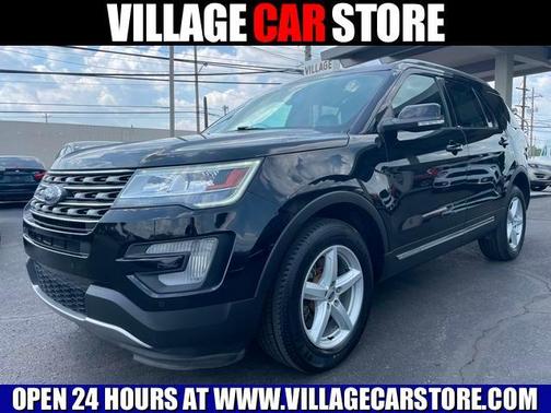 Shadow Black 2017 Ford Explorer XLT