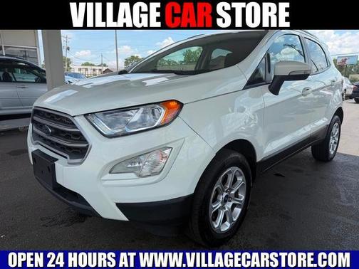 Diamond White 2020 Ford EcoSport SE