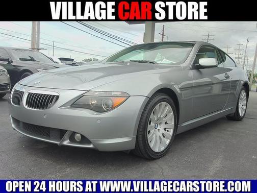 Silver Gray Metallic 2004 BMW 645 Ci