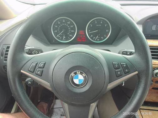 Silver Gray Metallic 2004 BMW 645 Ci
