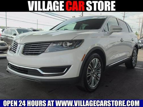 White Platinum Tri-Coat Metallic 2017 Lincoln MKX Reserve