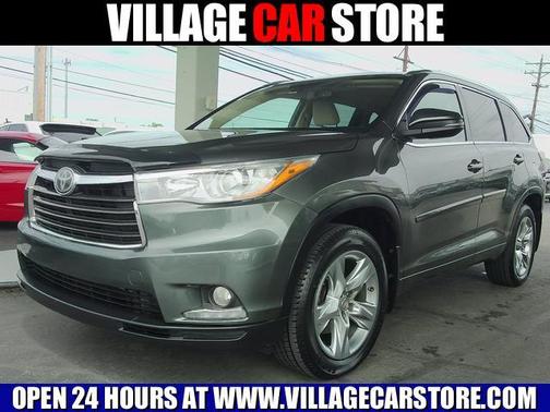 Alumina Jade Metallic 2015 Toyota Highlander Limited