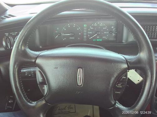 Black Clearcoat 1997 Lincoln Mark VIII LSC