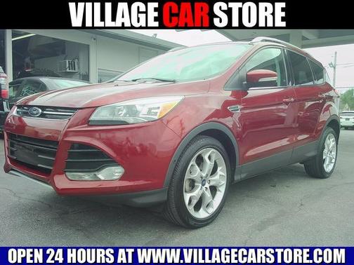 Ruby Red Tinted Clearcoat 2014 Ford Escape Titanium