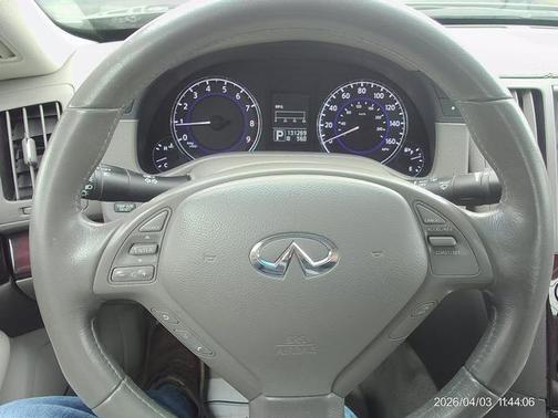 Black Obsidian 2010 INFINITI G37x Base