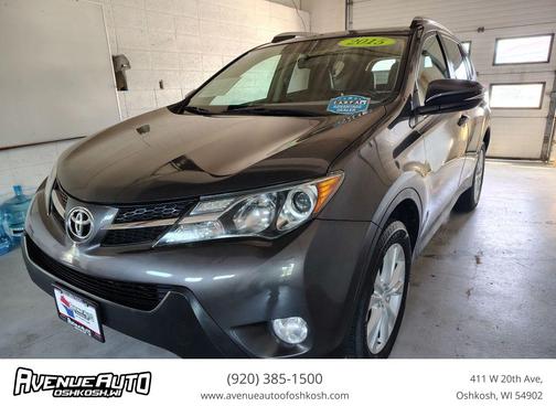 Gray 2015 Toyota RAV4 Limited