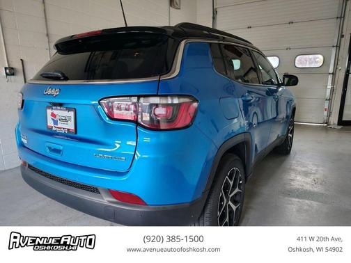 Blue 2025 Jeep Compass Limited